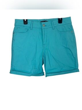Riders by Lee Turquoise Jean Shorts